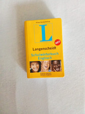 Langenscheidt Schulwörterbuch Englisch-Deutsch,Deutsch-Englisch Gebraucht aber s