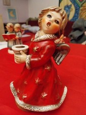 Goebel Hummel Porzellanfigur HX328 Spieluhr Singender Engel 1966 mit Stempel 