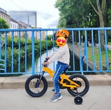 Bicycle for Kids, Scott Roxter, Orange colour, 14 inch for sale