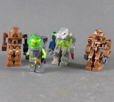 LEGO® Atlantis™ Figur Taucher Diver+ Exo-Force Iron Drone Devastator 4 Minifigs