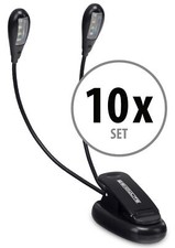 10x set doppel notenpult - 10x,