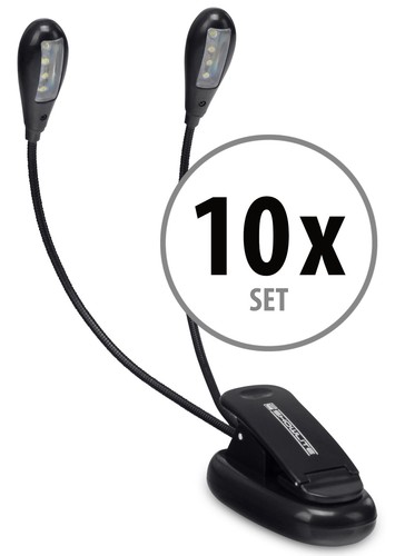 10x set doppel notenpult - set,
