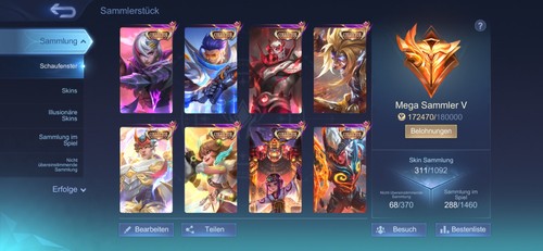 Mobile legends account - mobile,