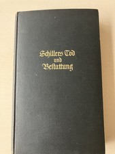 Schillers Tod und Bestattung