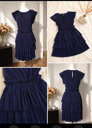 Maje raxfy kleid plissee - maje,