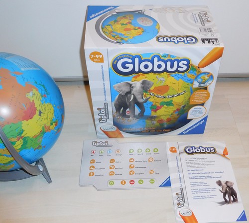 Tiptoi globus ravensburger - tiptoi,