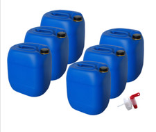 6 x 30 L Kanister blau