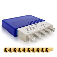 DiSEqC Schalter 4/1 SAT Umschalter Satellitenweiche SAT Switch Splitter Stecker