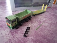 Herpa 912396  MAN  TGA  4 achs Kipper mit TU 3  Geiger  Maßstab 1:87  in OVP