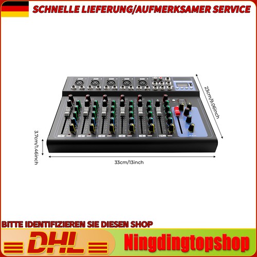 Kanal audio mischpult - 7,