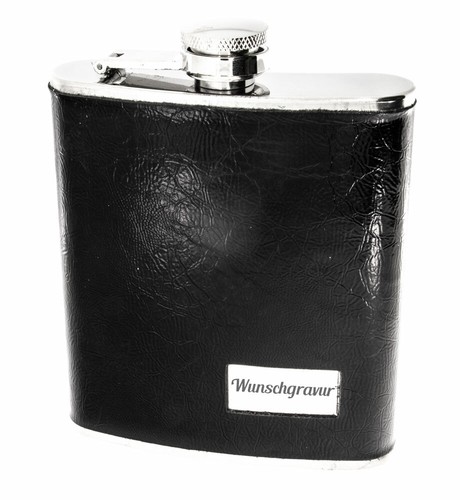 Flachmann edelstahl 200ml - edelstahl, 7