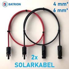 Solarkabel mit Stecker MC4
