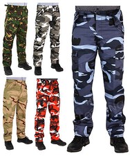 Herren große Größe Armee Cargo Kampf Arbeitshose/Hose Größe 28-62