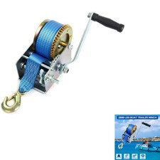 Handwinde 1130 kg Gurtwinde Bootswinde Bergewinde Winde 10m
