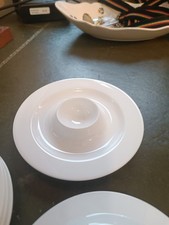 Original DIBBERN Eierbecher "Flach Weiß, Classic" – Fine Bone China