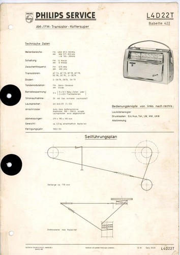 Philips service manual für - service,