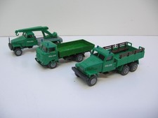 Konvolut 3 Modelle IFA LKW DDR