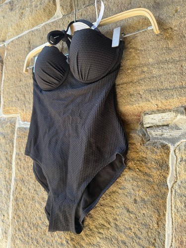 Badeanzug damen schwarz 70a - badeanzug, 36
