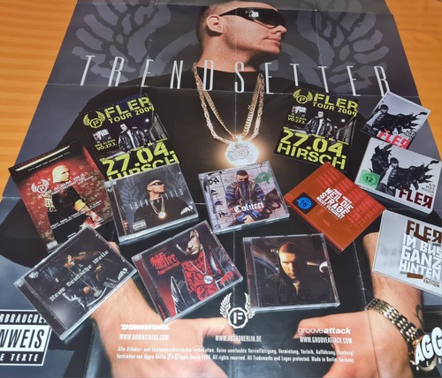 Fler cds plakat - fler, sticker