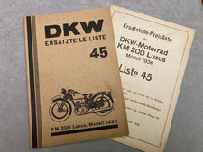Original Ersatzteilliste DKW