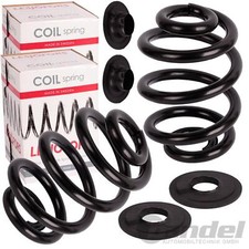 2x LESJÖFORS FAHRWERKSFEDERN WEISS HINTEN für VW T4 BUS TRANSPORTER MULTIVAN