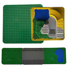 Lego Duplo 3D Platten Grundbauplatten grün rot grau 38x38 Zoo Platte Bauplatte