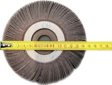 Fächerschleifer Korn 80 (10mm Breite; 150mm Radius; 25mm Lochkreis)