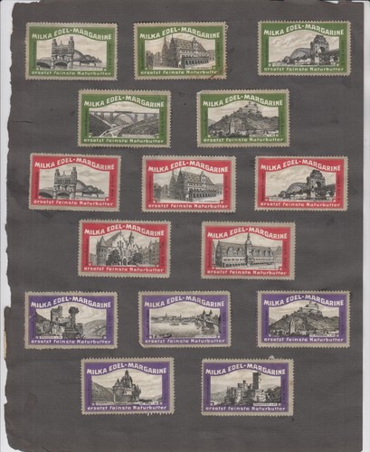 Reklamemarken milka - reklamemarken:,