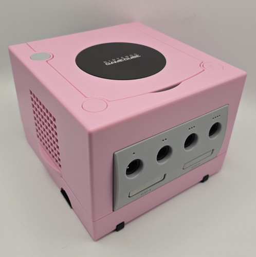 Nintendo gamecube pink - gamecube, pink,