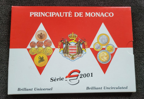 Monaco 2001 euro kms - monaco,