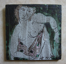 Fayence Aktdarstellung