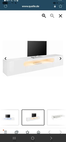 Kommode weiß sehr gut wie - tv,