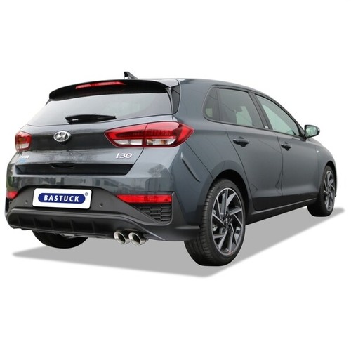 Bastuck sportauspuff edelstahl - sportauspuff,