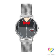 Einzeluhr " Handwerk " für Barkeeper personalisiert mit Namen.