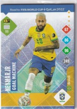 Panini Road to Qatar World Cup Karte 2022 Nr. 99 Neymar Jr. Goal Machine