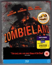 ZOMBIELAND BLU-RAY STEELBOOK NEU & OVP SEALED PLAY.COM EXCLUSIVE