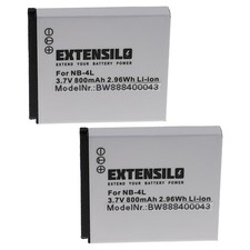 2x Akku für Canon Legria Mini