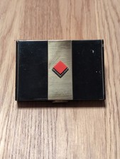 Art Deco antikes Emaille Etui   Zigaretten Etui