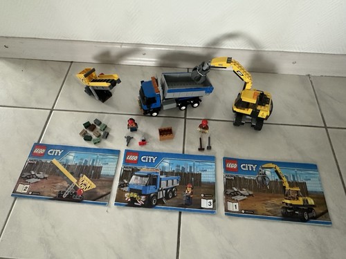 Lego city 60075 bagger lkw - city, bagger,