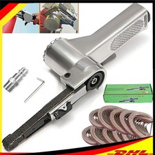 Druckluft Bandschleifer Fingerschleifer 16000U/min Schleifbänder Schleifmaschine