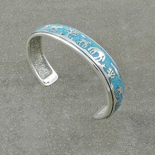 Indianerschmuck navajo armreif - indianerschmuck,