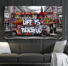 XL LEINWAND BILD BIS 165x90x5