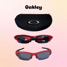 Oakley Mens Flak Jacket Sunglasses Sonnenbrille Infrarot/Schwarz Iridium (rare)