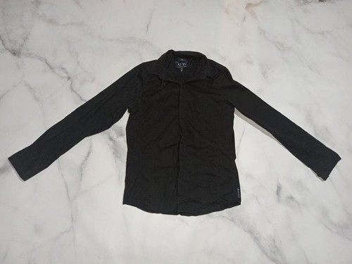 Men armani jeans shirt - jeans, black