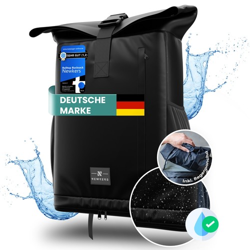 Newkers rolltop rucksack - newkers®, rolltop-rucksack