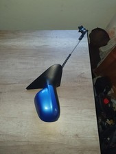 VW Polo 6N2 Original Seitenspiegel Außenspiegel Rechts Manuell Blau 6N0857934