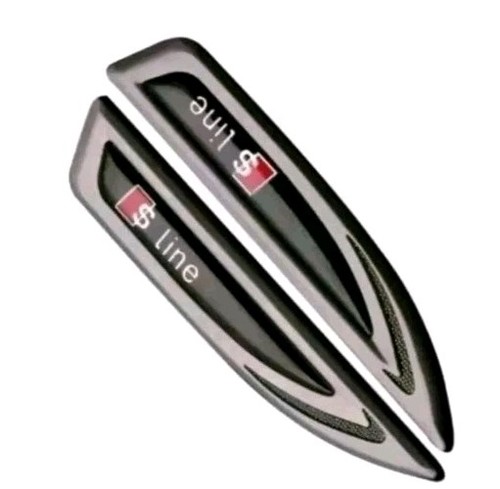 Line emblem silber - s-line,