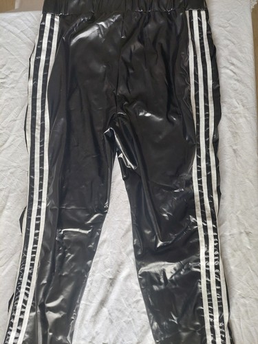 Kunstleder hose trainingshose - kunstleder,