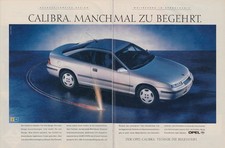 Opel Calibra - Advertising