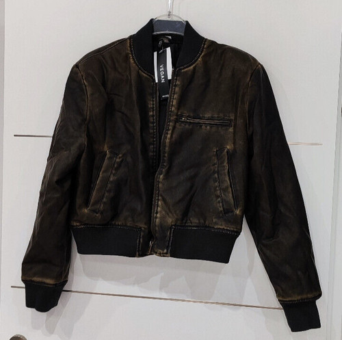Jacke lederoptik von m - von, h&m